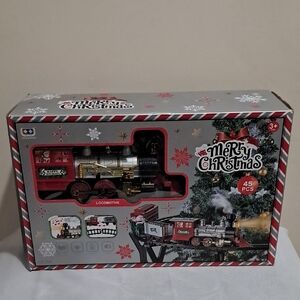 Christmas Train Set with Lights and Sounds
